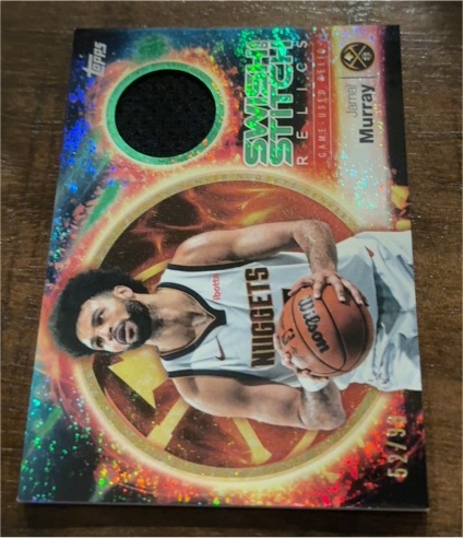 2025-26 Topps #SST-JM Jamal Murray Swish and Stitch Relics — front