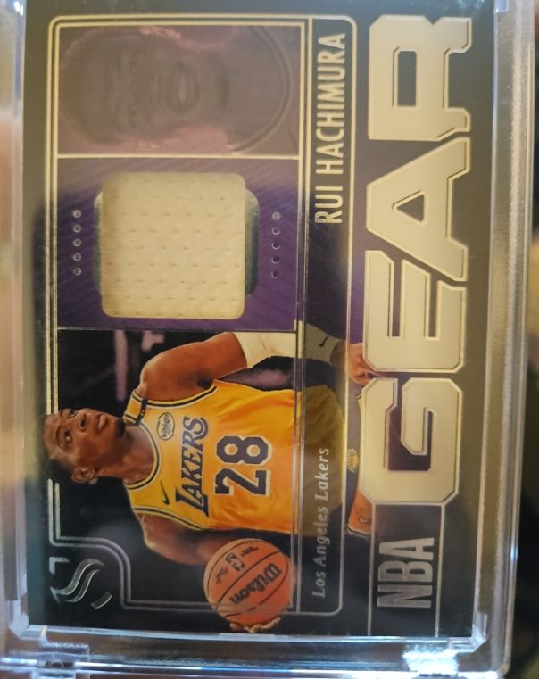2024-25 Panini Silhouette NBA Gear #NG-HA Rui Hachimura — front
