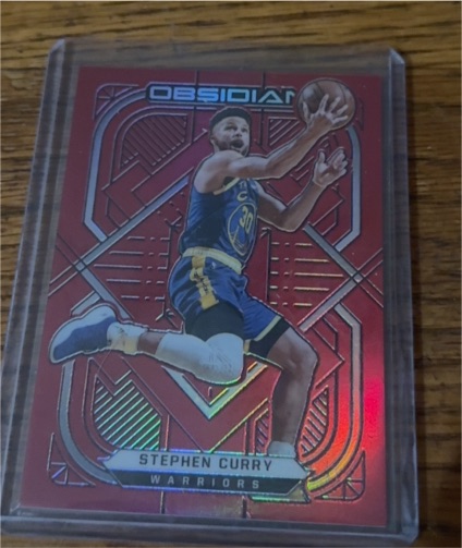 2020 Panini Obsidian #29 Stephen Curry — front