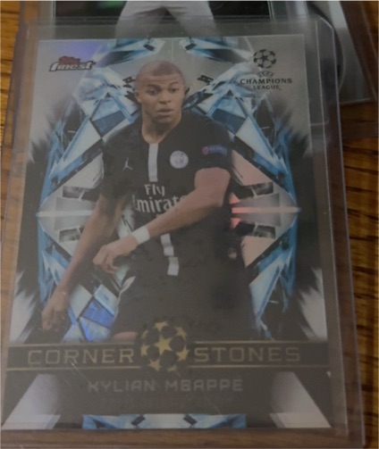 2018-19 Topps Finest UEFA Champions League #FC-KM Kylian Mbappe — front