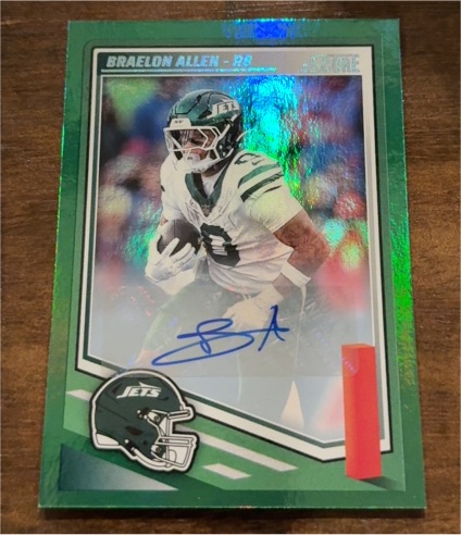 2025 Panini Score #273 Braelon Allen — front