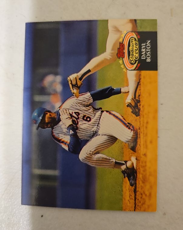 1992 Topps Stadium Club #429 Daryl Boston — front