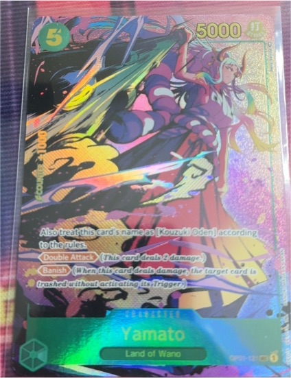 2022 Bandai One Piece Card OP01-121 Yamato — front