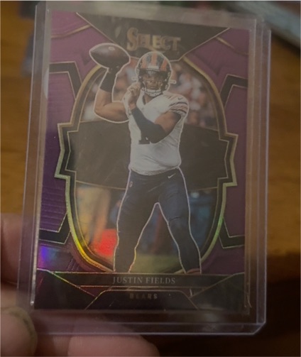 2022 Panini Select #60 Justin Fields — front