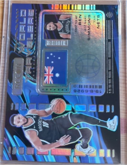 2023-24 Panini Recon #10 Ben Simmons World Travelers — front