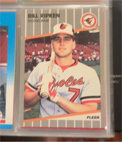 1989 Fleer #616 Bill Ripken — front