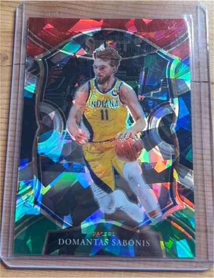 2020-21 Panini Select #56 Domantas Sabonis — front