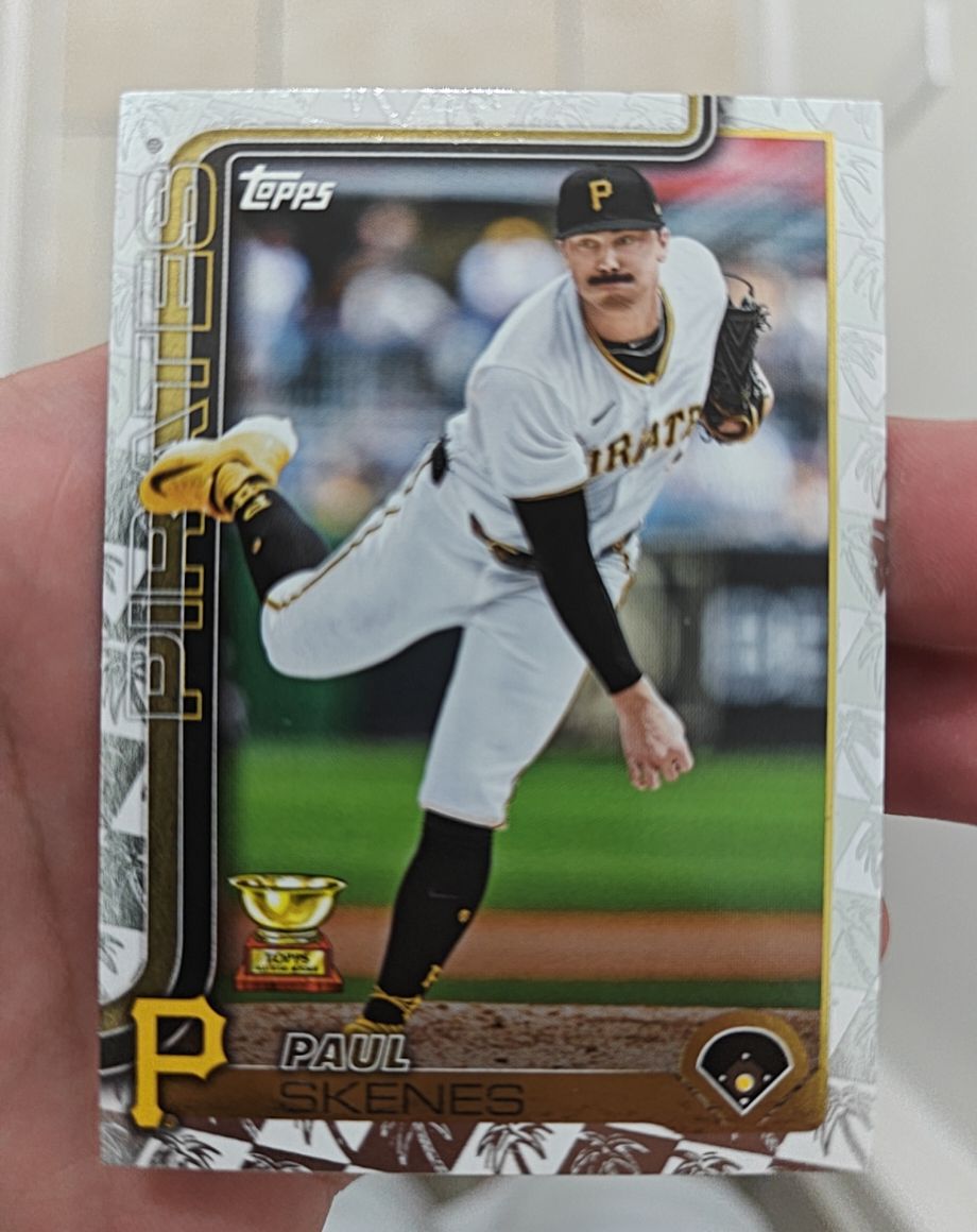 2025 Topps Series 1 #98 Paul Skenes Rookie Cup — front