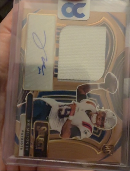2024 Panini Select Jumbo Rookie Signature Swatches Anthony Richardson — front