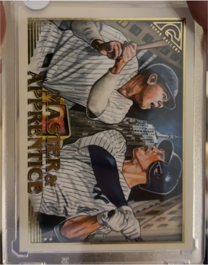 2019 Topps Gallery Master and Apprentice #MARJ Aaron Judge/Babe Ruth — front