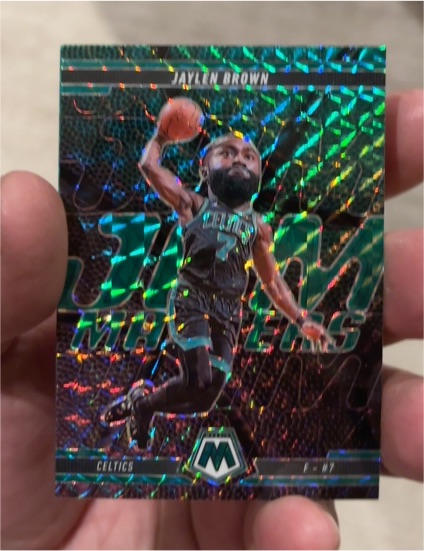 2024 Panini Mosaic #19 Jaylen Brown — front