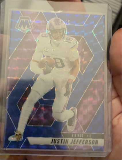 2023 Panini Mosaic #18 Justin Jefferson — front