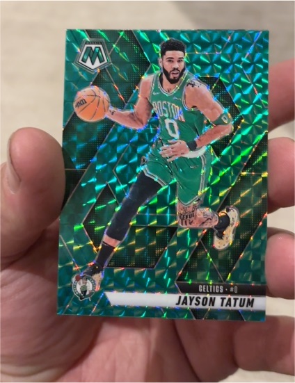 2024-25 Panini Mosaic #188 Jayson Tatum — front