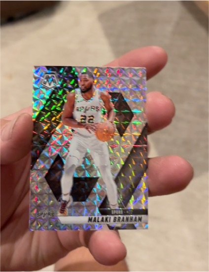 2023-24 Panini Mosaic #102 Malaki Branham — front