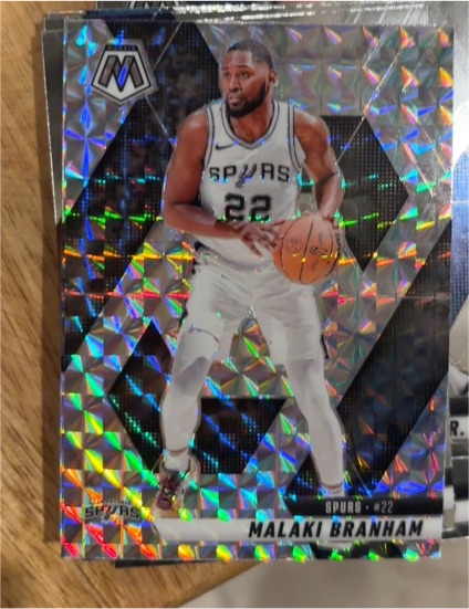 2024-25 Panini Mosaic #95 Malaki Branham — front