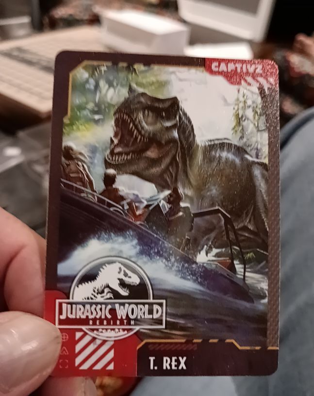 2024 Captivz Jurassic World Rebirth T. Rex — front
