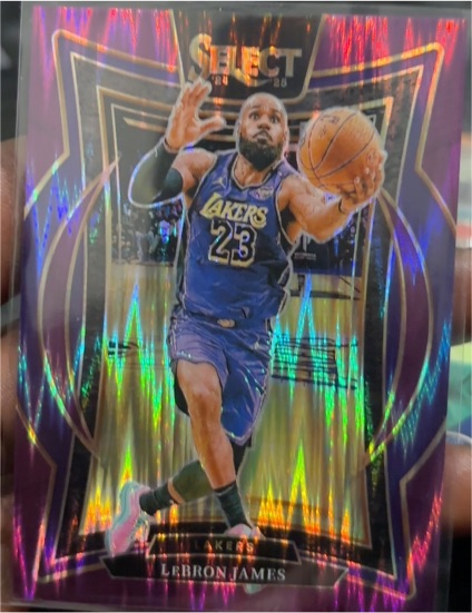 2024-25 Panini Select #54 LeBron James — front
