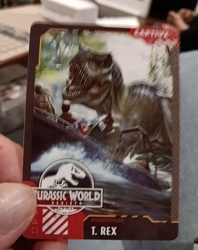 2015 Jurassic World Rebirth T. Rex — front