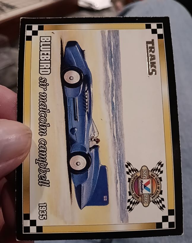 1994 Valvoline Traks #41 Bluebird Sir Malcolm Campbell — front