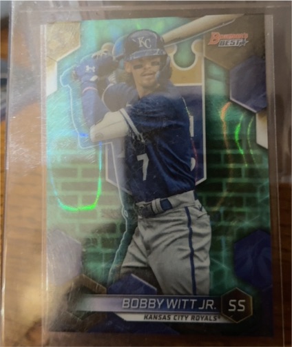2023 Bowman's Best #6 Bobby Witt Jr. — front