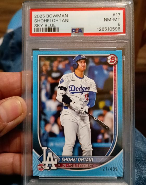 2025 Bowman #17 Shohei Ohtani — front