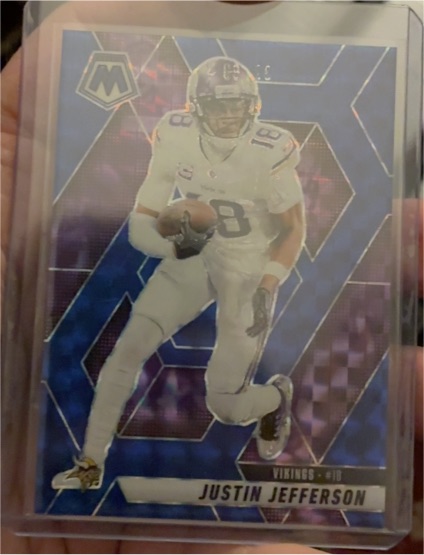 2023 Panini Mosaic #18 Justin Jefferson — front