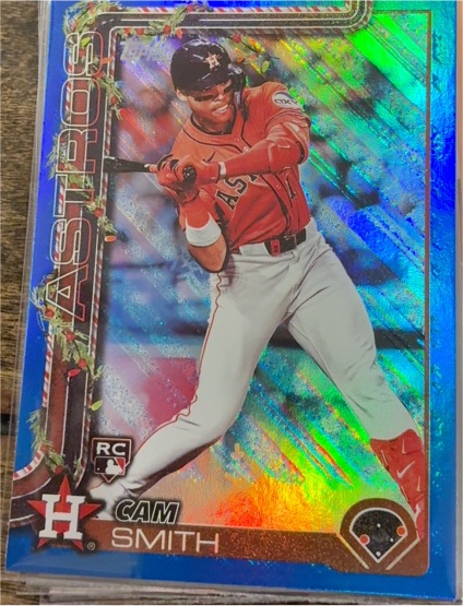 2025 Topps Holiday #H121 Cam Smith — front