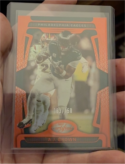 2025 Panini Certified #63 A.J. Brown — front
