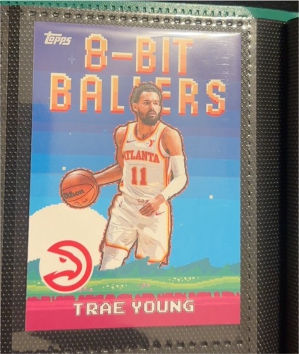 2025-26 Topps Basketball #8B-6 Trae Young — front