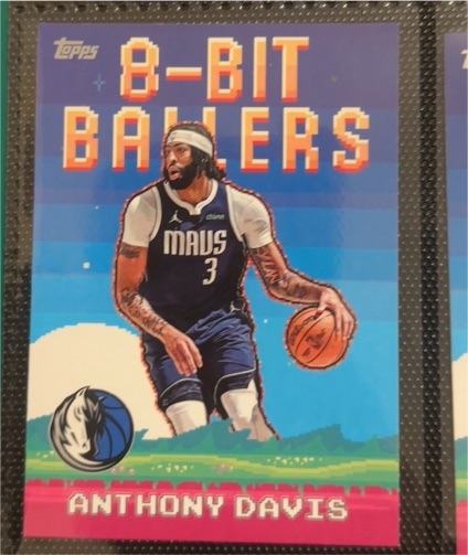 2025-26 Topps #8B-5 Anthony Davis 8-Bit Ballers — front