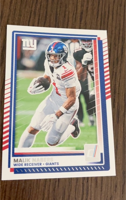 2025 Donruss #273 Malik Nabers — front