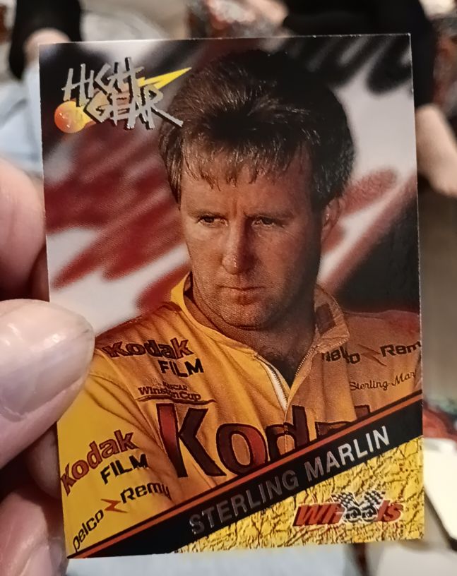 1994 Wheels High Gear #123 Sterling Marlin — front