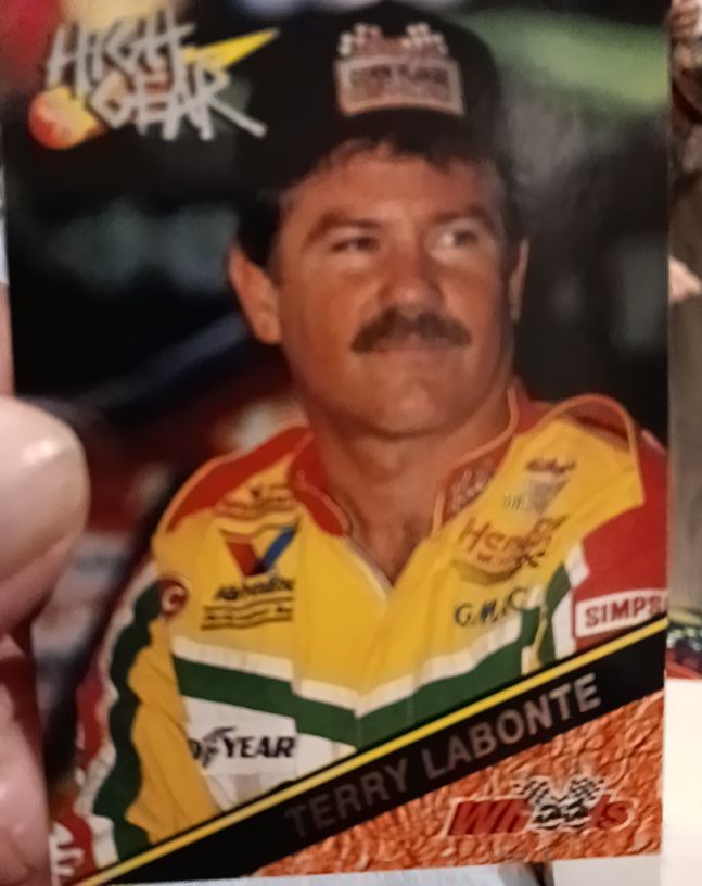 1994 Wheels High Gear #105 Terry Labonte — front