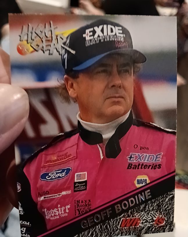 1994 Wheels High Gear #107 Geoff Bodine — front