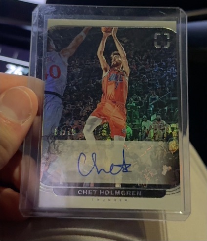 2024-25 Panini Photogenic #Chet Holmgren — front