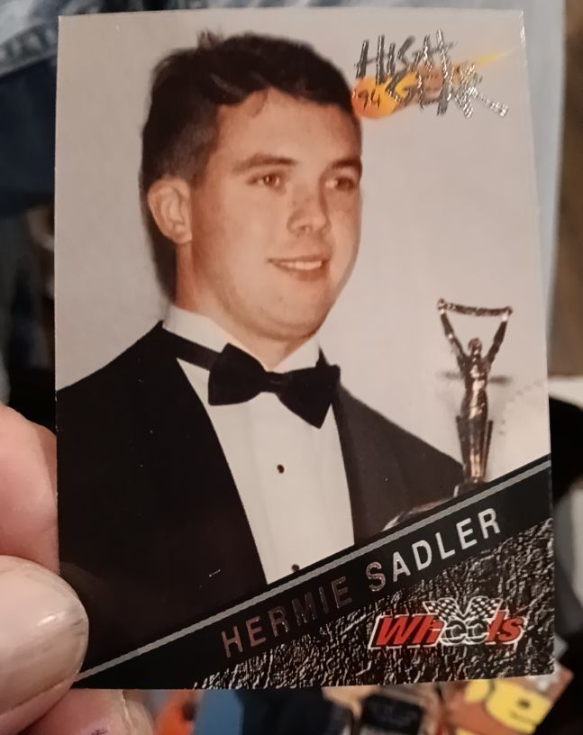 1994 Wheels High Gear #74 Hermie Sadler — front