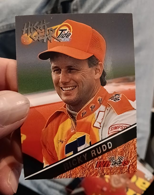 1994 Wheels High Gear #8 Ricky Rudd — front