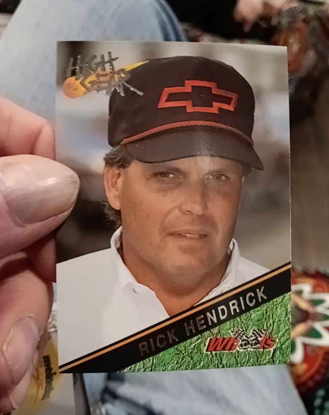 1994 Wheels High Gear #30 Rick Hendrick — front