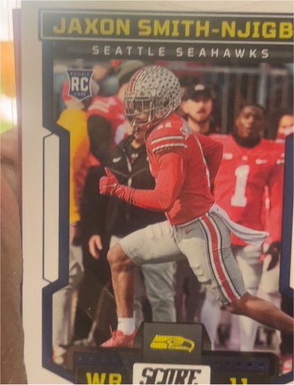2023 Panini Score #348 Jaxon Smith-Njigba — front