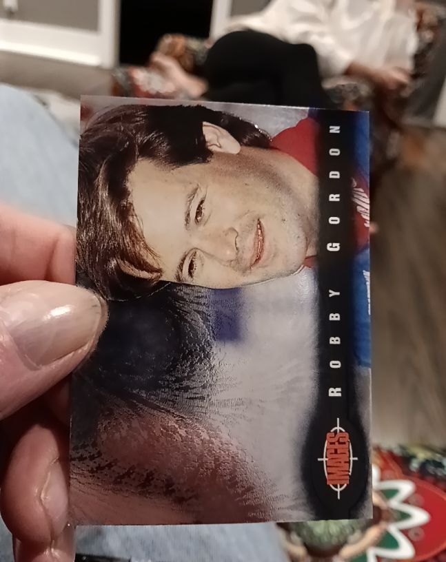 1995 Classic Images Racing #14 Robby Gordon — front