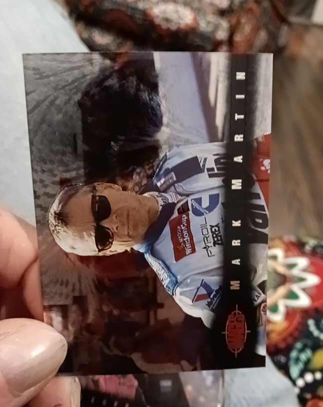 1995 Classic Images Racing #6 Mark Martin — front