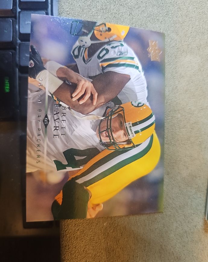 2008 Upper Deck #70 Brett Favre — front