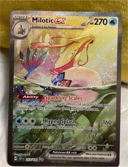 2024 Nintendo Pokemon #237 Milotic ex — front