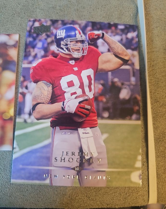 2008 Upper Deck #128 Jeremy Shockey — front
