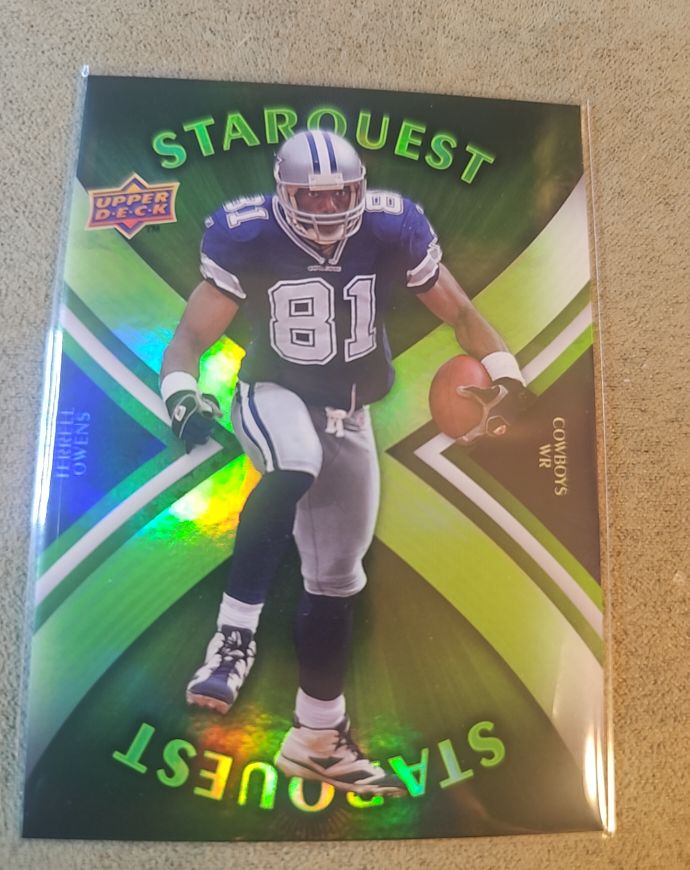 2008 Upper Deck Starquest #SQ28 Terrell Owens — front