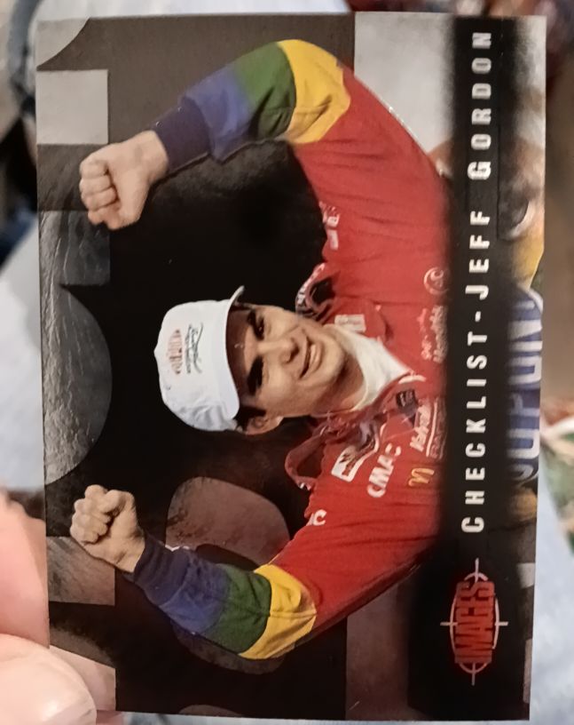 1995 Images #100 Jeff Gordon — front