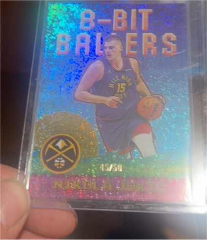 2025-26 Topps 8-Bit Ballers #8B-20 Nikola Jokic — front