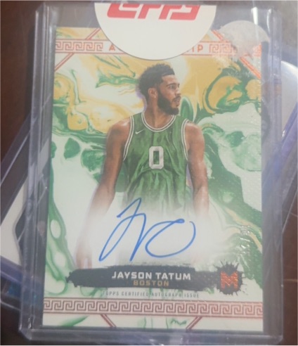 2023-24 Topps Motif #ADA-JT Jayson Tatum — front