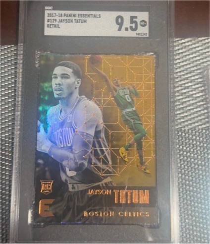 2017-18 Panini Essentials #129 Jayson Tatum — front