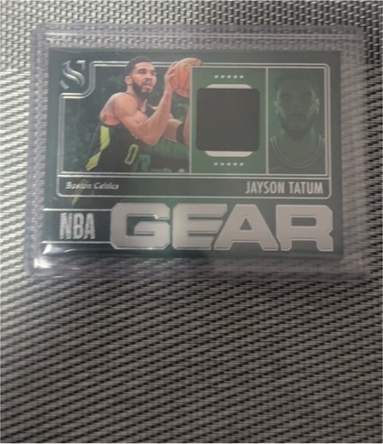 2024-25 Panini Silhouette NBA Gear #NG-TAT Jayson Tatum — front